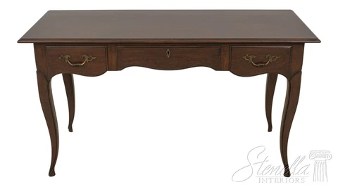 59038EC: BAKER Milling Road French Style 3 Drawer Writing Desk Cover
