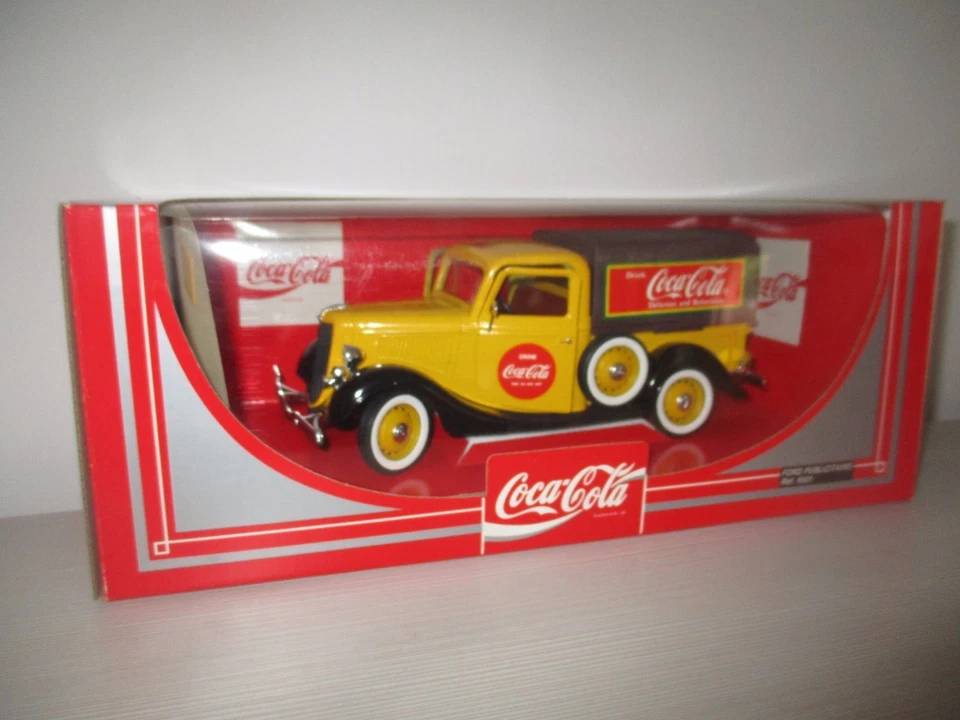 FORD PUBLICITAIRE COCA COLA REF.9501 SOLIDO SCALA 1/18 - Immagine 1 di 1