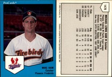 Mike Ham 1989 ProCards Triple A #1478 Card *AutographDen*