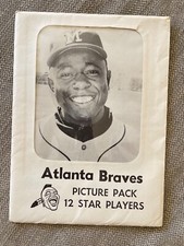 DCC: 1965 Topps Atlanta Braves Picture Pack Complete Set Hank Aaron MINT