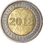 [#789806] Monnaie, Zimbabwe, 2 Dollars, 2018, Bond coin, SPL, Bi-Metallic