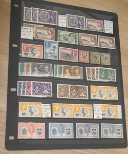 Nyasaland stamps on page 1901 - 1953 x 42 values Used/MM/UM Some duplication - Picture 1 of 4