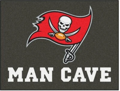 Tampa Bay Buccaneers NFL Man Cave 33.75" x 42.5" All-Star Mat - W426500871 Foto 1 de 3