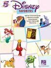 Disney Favourites Five Finger Piano Pf by Various Paperback Book The Cheap Fast