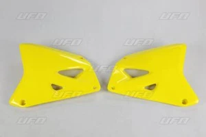 UFO Radiator Covers for Suzuki RM 125 2001-2023 (Yellow) - Picture 1 of 1