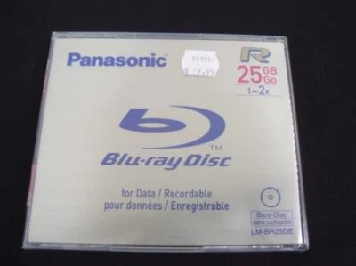 PANASONIC BLU-RAY DISC BD-R 25GB LM-BR25DE VIDEO - Image 1 of 2