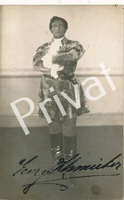 Autogramm Opernsänger unleserlich signiert um 1910 M1.42 - Bild 1 von 2