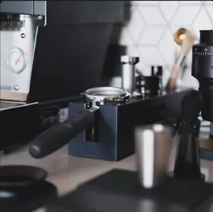 Estación de apisonamiento tamiz máquina de espresso ECM ROCKET LELIT E61 negro accesorios - Imagen 1 de 10
