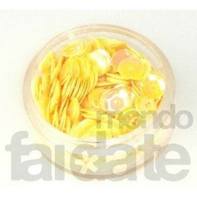 Paillettes Gialle - Perline - Pailetes - Per Decorare Tessuti - Da Decorazione • 1.27€