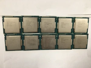 Lot of 10 - Intel Core i3 - 4130  / SR1NP  3.40GHz 3MB Dual-Core CPU LGA1150 - Picture 1 of 1
