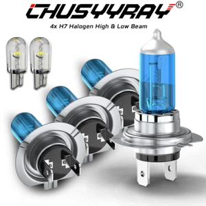 H7 Halogen Headlight Bulbs Standard High & Low Beam For Skoda Superb 2015-2024 - Bild 1 von 19