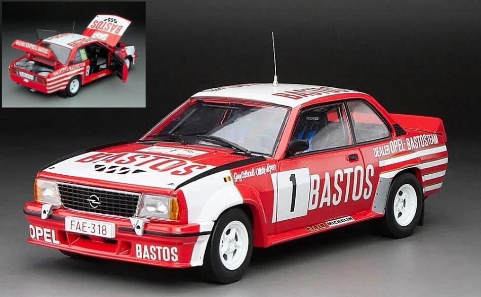 OPEL ASCONA 400 N.1 2nd CIRCUIT DE ARDENNES 1983 G.COLSOUL-A.LOPES 1:18 - Immagine 1 di 1