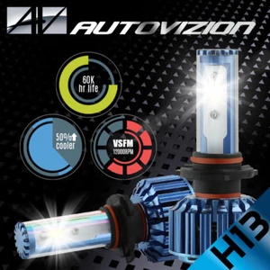 AUTOVIZION LED HID Headlight kit H13 9008 White 2010-2013 Ford Transit Connect - Picture 1 of 11