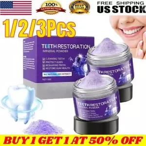 1/2PCS Dental restoration mineral powder, mineral tooth powder, teeth whitening - Picture 1 of 11