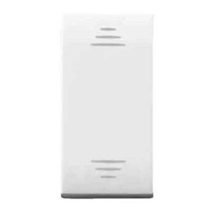 INTERRUTTORE CON GEMMA BIANCO 1 MODULO 16AX ILLUMINABILE  AVE 441001 - Foto 1 di 1