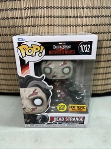 Funko POP! Marvel Dead Strange #1032 (Hot Topic) Glow Vinyl Figure - Picture 1 of 10