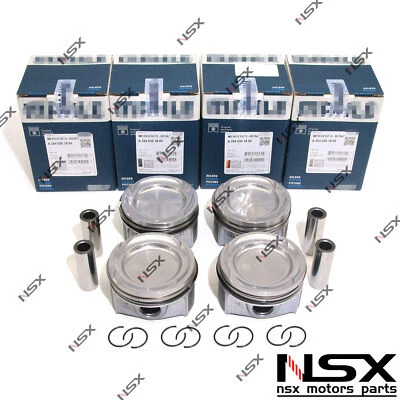 Conjunto de pistões e anéis de motor STD para Mercedes-Benz C300 E300 W205 W213 M264 2.0 - Imagem 1 de 4