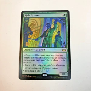 Magic the Gathering Magic the Gathering Calles de Nueva Capenna: GALA GREETERS Tarjeta LÁMINA CASI NUEVA - Imagen 1 de 1