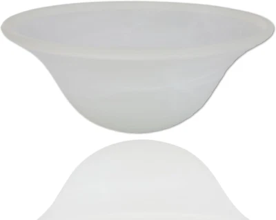 LIGHTACCENTS Repuesto de pantalla de lámpara de vidrio blanco para lámpara de pie - Sombra de lámpara de pie Foto 1 de 4