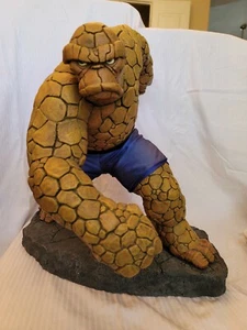 SIDESHOW THE FANTASTIC FOUR: THING PREMIUM FORMAT EXCLUSIVE Bust Diorama Figure - Picture 1 of 12