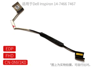 Dell Inspiron 14-7466 7467 Bildschirmkabel NV1K0 DC02002LL00 - Afbeelding 1 van 1