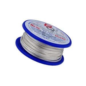 SCW-0.60/100 Versilberter Kupferdraht 0,6mm 100g 40m -200-800°C BQ CABLE - Bild 1 von 1