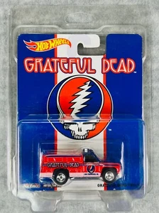 ☮️☮️Hot Wheels Grateful Dead Truck Red White And Blue Real Riders H34☮️☮️ - Picture 1 of 8