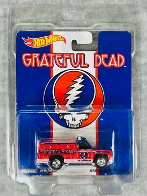 ☮️☮️Hot Wheels Grateful Dead Truck Red White And Blue  Real Riders H34☮️☮️ - Image 1 of 4