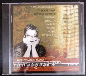 Erich Graf-Flute Masterworks CD NEW Sealed, Cracked Case - Foto 1 di 4
