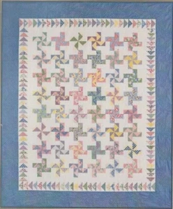 PATTERN - Pinwheel Palooza - pieced quilt PATTERN - Pams Piece by Piece - Picture 1 of 3