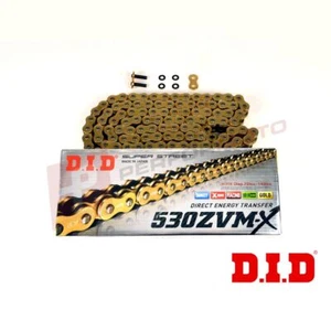 DID 530 Pitch ZVMX Chain to fit Honda CB1000R 8-G 2008-2016 - Picture 1 of 1