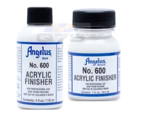 Angelus Acrylic Finisher 600 Paint Gloss Finish Protect Smooth Leather Shoe Boot - Picture 1 of 3