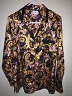 Jaclyn Smith Women's Paisley Pajama Top, Size Large