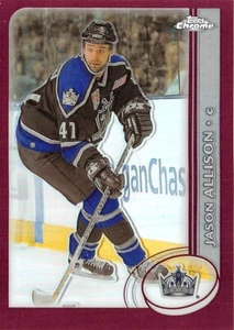 2002-03 Topps Chrome Refractors #132 Jason Allison - Picture 1 of 2
