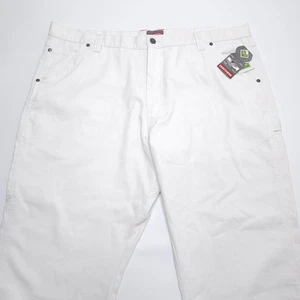 Sears Craftsman Painters Pants Mens Size 36x30 White Vintage - Picture 1 of 10