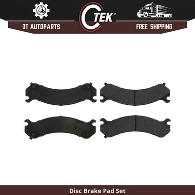 Pastillas de freno de disco delanteras centradas para Chevrolet Silverado 2500 HD 2001-2010 Foto 1 de 4