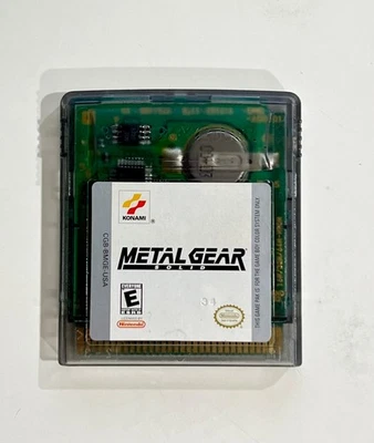 Nintendo Game Boy Color METAL GEAR SOLID (Tested) - Immagine 1 di 4