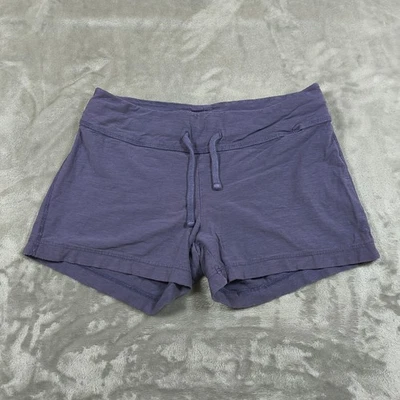 Pantalones Cortos James Perse Para Mujer 1 Azul Cordón Algodón Woe4155 Informal Mínimo EE. UU. Foto 1 de 4