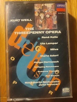 Kurt Weill   the threepenny opera   cassette - Image 1 of 4