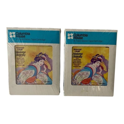 VTG Madama Butterfly 8-Track Tape Montserrat Caballé Opera Columbia House NEW - Image 1 of 4