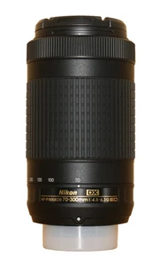 Nikon AF-P DX NIKKOR 70-300mm f/4.5-6.3G ED Telezoomobjektiv - getestet, sauber - Bild 1 von 16