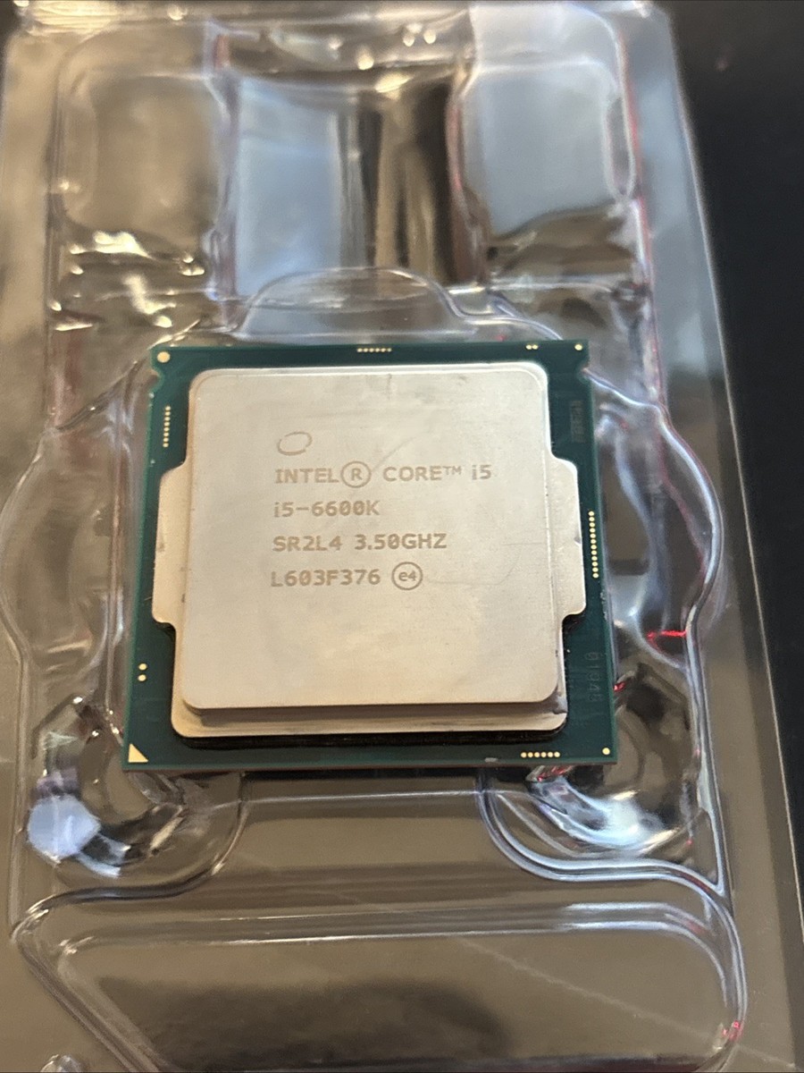 Intel Core i5-6600K Processor Model Computer Processors