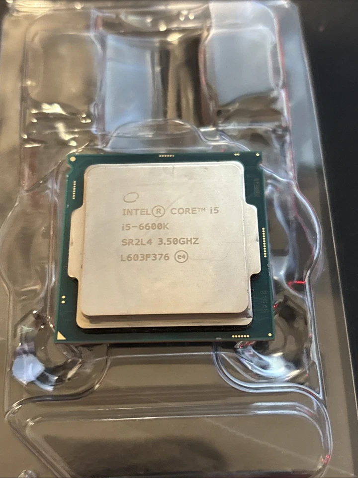 Intel Core i5 6600K CPU SR2L4 3.50 GHz LGA1151 - Untested - Image 1 of 1