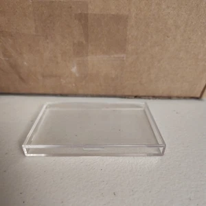 lot of (175+) 10-COUNT CLEAR 2-PIECE PLASTIC STANDARD CARD STORAGE CASES - Picture 1 of 3