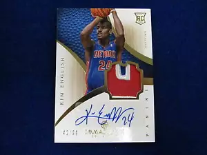 2012 Immaculate Kim English four color rookie jersey autograph #ed 42 of 99 - Picture 1 of 1
