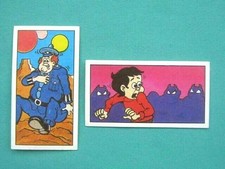 2 x BARRATT 1985 CARDS. BANANAMAN # 4, 11.  SET FILLER CANDY STICK CARDS. 