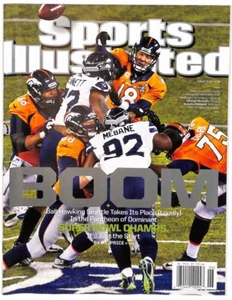 Febraury 10, 2014 Peyton Manning Sports Illustrated NO LABEL Newstand 182407 - Picture 1 of 1