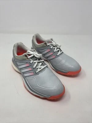 Zapatos de golf Adidas Adipower Boost Energy para mujer talla 6,5 M gris rosa buen estado Foto 1 de 4