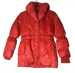 Nautica Down Puffer Jacket Girls Sz M (10/12) Packable Layers Ski Snow Outdoors - Picture 1 of 11