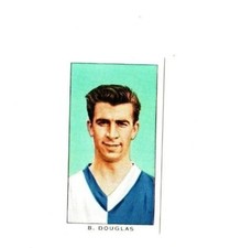 1963 Kellogg International Soccer Stars BRYAN DOUGLAS #4  [NrMt-Mint]